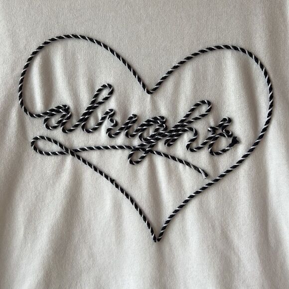 only Nordstrom White Sweatshirt Size Small - Picture 3 of 7
